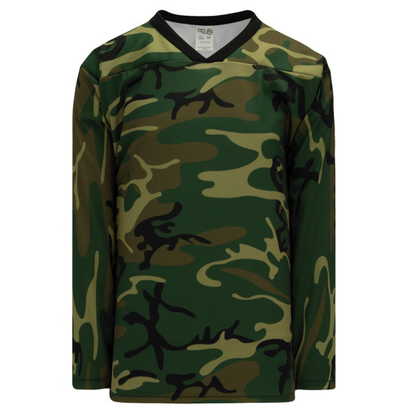 snow camo hockey jersey