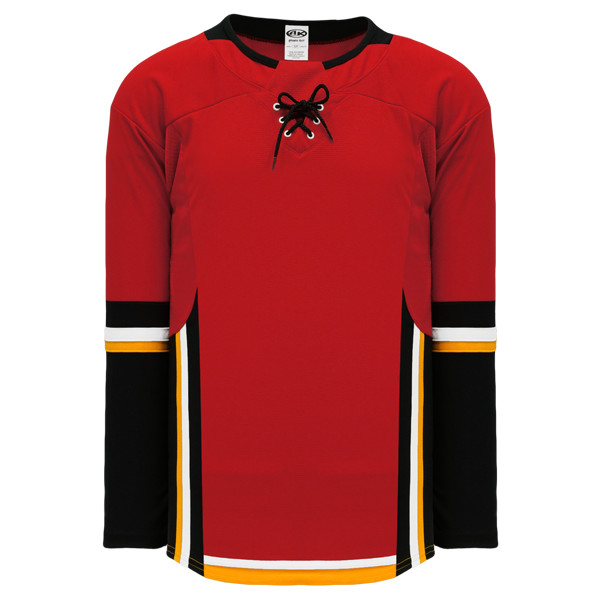 NHL on X: Calgary's new look is 🔥 The @NHLFlames #ReverseRetro