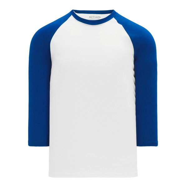 royal blue and white baseball jersey